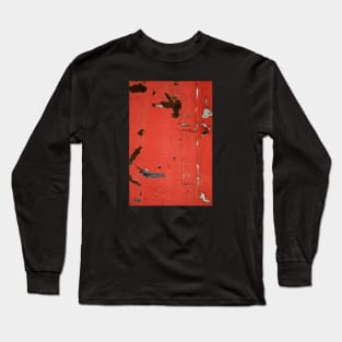 Cracked painting texture Long Sleeve T-Shirt